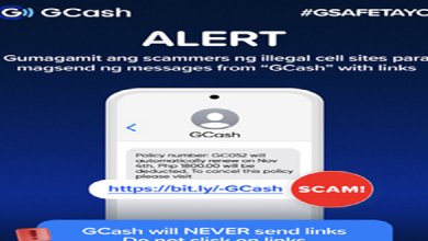 GCash_Spoofing ginagamit ng mga scammer para magpanggap na GCash