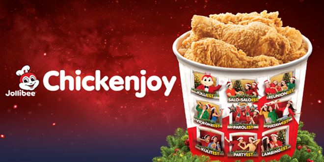 Pasko-est Christmas with Jollibee Chickenjoy!