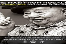 The Man From Rosales_The F. Sionil Jose Centennial Conference