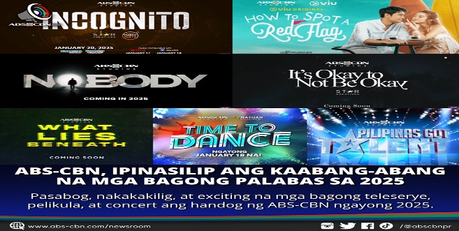 ABS-CBN 2025 offerings filipino