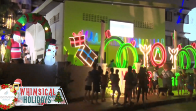 DB - A Festive Light Display at Balay Discovery, the staff house of Discovery Boracay