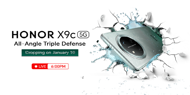 Main KV - CONFIRMED HONOR X9c 5G is Coming on January 10 but Can It Survive a 500FT Drop Test