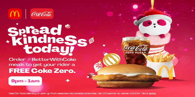 McDonald's #BetterWithCoke Meals on foodpanda