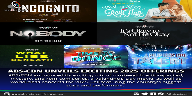 ABS-CBN 2025 offerings english