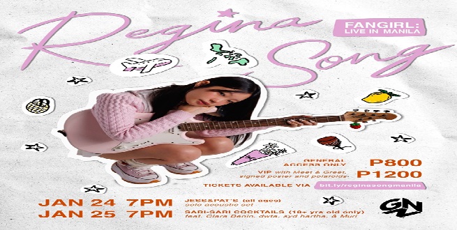 Regina Song Fangirl Tour Hits Manila!