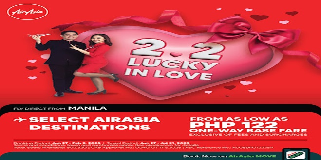 AirAsia PHP 122 Lunar New Year Sale!