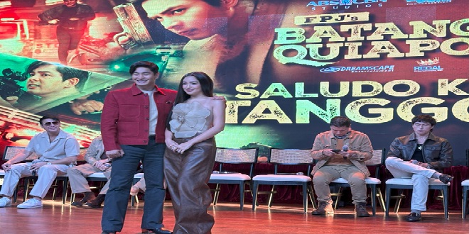 Coco Martin and Andrea Brillantes for FPJ's Batang Quiapo