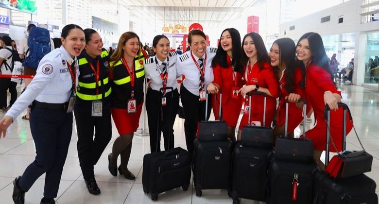 AirAsia Philippines Celebrates Women Leadership with All-Female Flight