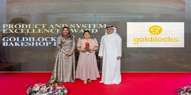 Goldilocks Bakeshop Receives Dual Excellence Awards from UAE's Prime Group