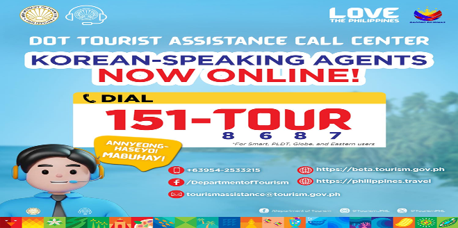 Korean-Speaking Agents join DOT's tourist hotline